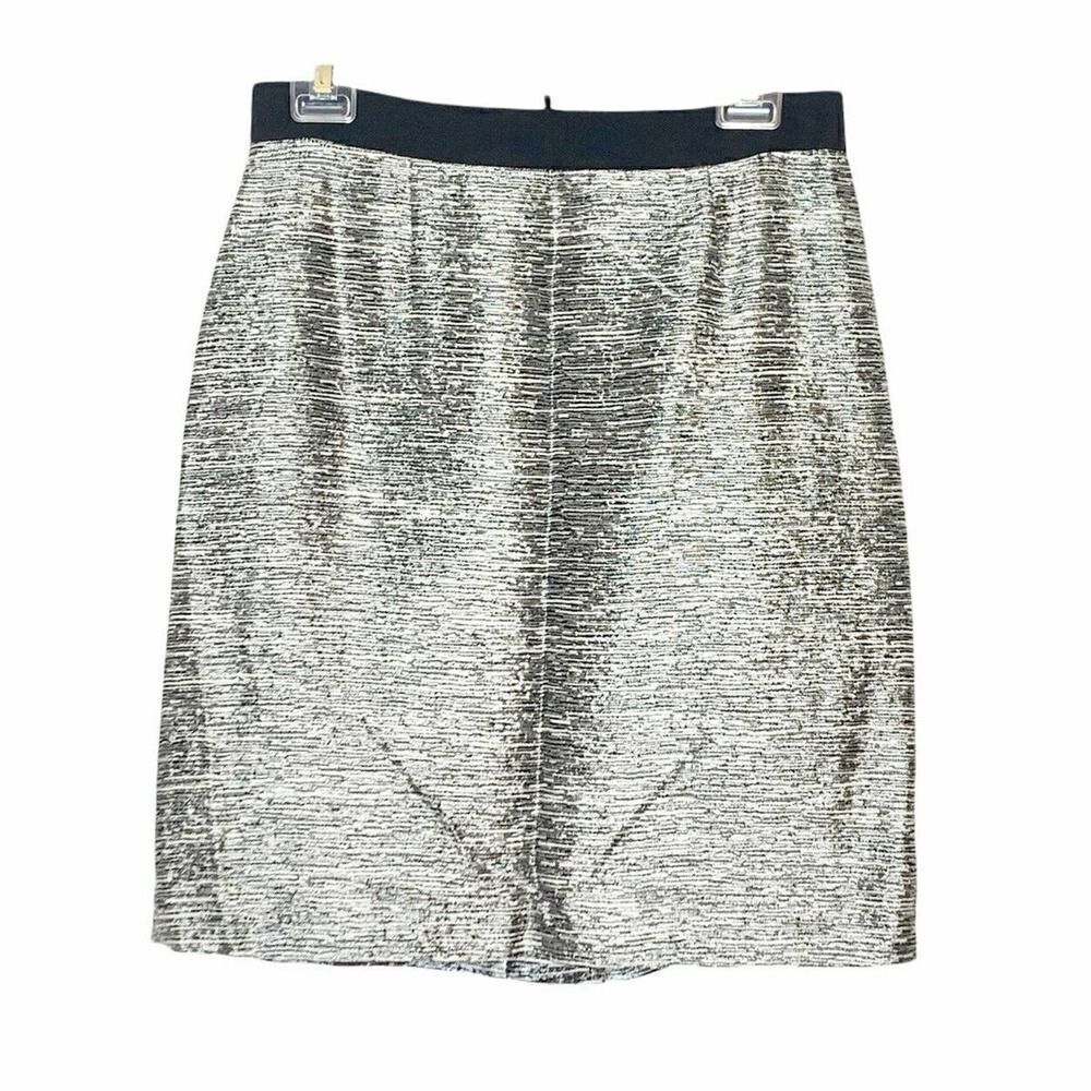 Kate Spade New York Kylie Skirt Black Silver Cream